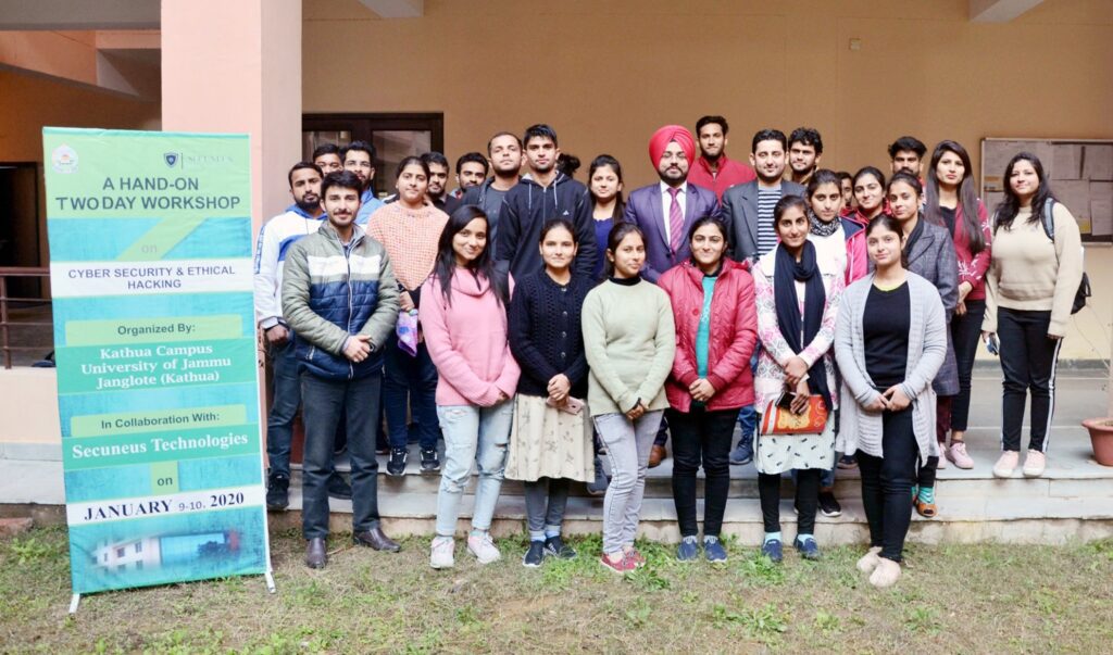 Workshop on Ethical Hacking concludes at Kathua Campus, JU